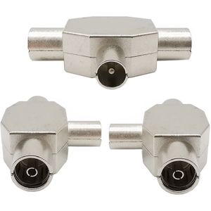 DIN (m) - DIN (v) car antenna adapter with phantom power supply - 0.35 m