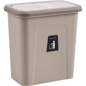 Afvalbak Keuken Opknoping Push-Top Prullenbak Automatische Terugkeer Deksel Voor Fruit Groente Seedcase Voor Badkamer Wc Afval opslag