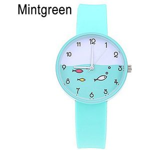 Kinderen Quartz Sport Horloge Waterdicht Siliconen Band Outdoor Eenvoudige Kinderen Horloge Lxh