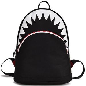 Kind Canvas Rugzak Kids 3D Model Shark Schooltassen Baby mochilas Kind Schooltas voor de Kleuterschool Jongens en Meisjes rugzak
