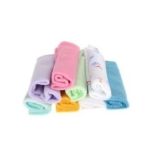 8 stks/set Mini Vierkante Zachte Pasgeboren Baby Baby Kinderen Voeden Baden Washandje Handdoeken Gezicht Washandje Veeg Gereedschap 21x21 cm