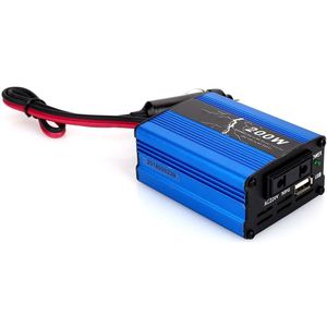 Vehemo DC12V Om AC220V Auto Omvormer Lader Solar Power Inverter Hoge Prestaties Voertuig Auto Omvormer Voeding Draagbare