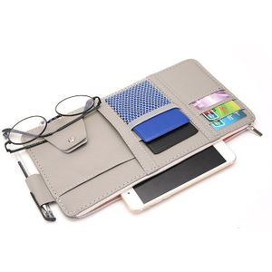 Iksnail Auto Zonneklep Bill Pen Visitekaarthouder Cd Dvd Organizer Opbergdoos Zonnebril Clip Opbergen Opruimen Auto Accessoires