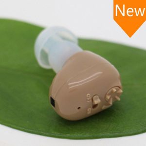 Doofheid Oortelefoon Oplaadbare Draadloze Gehoorapparaat Mini Oor Versterker Voor Gehoorverlies S-102 Top