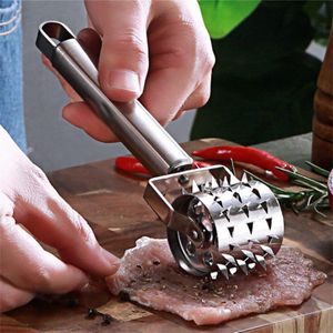 1Pcs Rvs Nuttig Losse Vleesvermalsers Vlees Hamer voor Steak klop-zijdig voor Steak Varkensvlees Ponders Keuken gereedschap