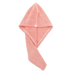 Adorehouse Rapid Drogen Haar Handdoek Microfiber Krullend Haar Handdoek Coral Fluwelen Haar Droog Cap Vrouwen Handdoeken Thuis Badkamer Benodigdheden