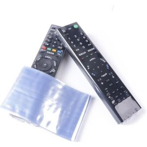 10Pcs Televisie Accessoires Pvc Beschermhoes Waterdichte Warmte Krimpfolie Afstandsbediening Sleeve Case