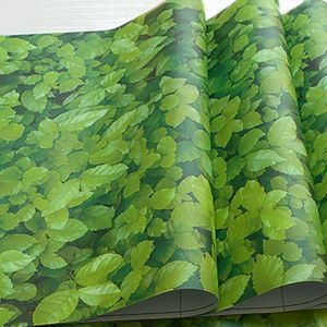 3D Huis Eetkamer Slaapkamer Waterdichte Pvc Zelfklevende Blauwe Hemel Grasland Decoratief Behang