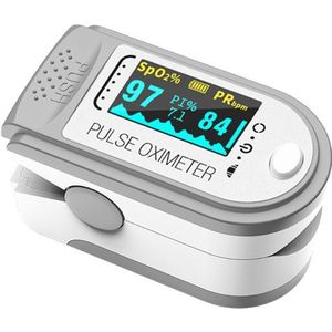 Vingertop Pulsoxymeters Bloeddruk Hartslag SPO2 Monitor Oled Vinger Oximeter