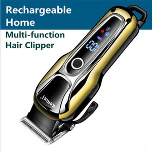 Oplaadbare Tondeuse 100-240V trimmer professionele tondeuse haar knippen baard scheerapparaat haar scheren machine