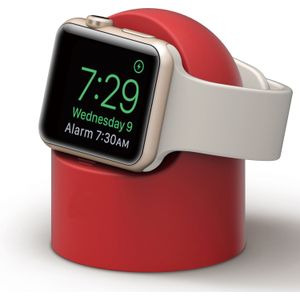 Siliconen Opladen Houder Dock Voor Apple Horloge Charger Stand 44Mm 42Mm 40Mm 38Mm Draagbare Horloge Stents voor Iwatch 4 3 2 1 Serie