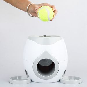 Pet Dog Puppy Interactieve Halen Bal Trainning Baseball Beloning Machine Tennis Huisdier Grappig Speelgoed Voor Kleine Dieren