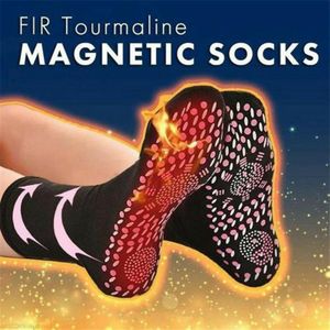 1 Paar Unisex Zelfopwarming Gezondheidszorg Sokken Toermalijn Magnetische Therapie Comfortabel En Ademend Voet Massager Warme Voet
