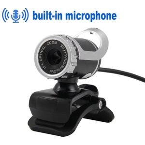 Usb Webcamera 360 Graden Webcam Digitale Video Webcam Met Microfoon Mic Clip Cmos Voor Computer Pc Desktop Laptop tv Box