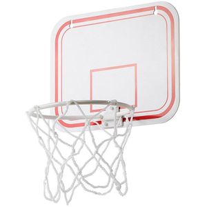 Indoor Folding Portable Suspension Punch Mini Plastic Basketball Frame Basketball Set Mini Basketball Net Game Hoop Ring #T2G