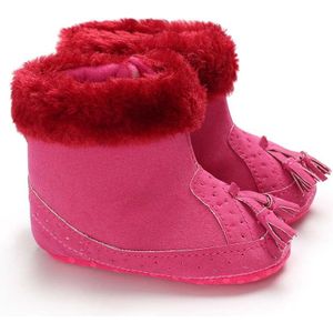 Baby Snowboots Baby Zachte Zolen Anti-slip Laarzen Booties Baby Laarzen Meisje Jongen Kids Super Warm solid Fringe Schoenen