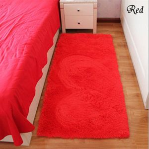 Rode Rechthoek Badmat Slaapkamer Vloer Tapijt Home Decor Deurmat Absorberend Antislip Gebed Matten