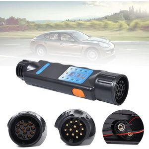 13 Pin Trailer Stopcontact Aansluiting Circuit Tester Signaal Plug Socket Truck Accessoires Caravan Accessoires tester