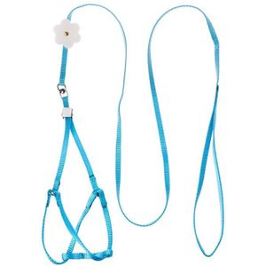 Verstelbare Vogel Training Leash Draagbare Kleine Huisdieren Wandelen Lead Touw Ultralight Vliegende Harnas Voor Papegaai Kat