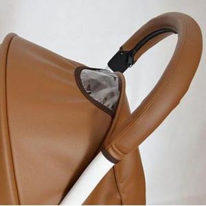 Generieke Kunstmatige Leather Sleeve Cover Van Stuur Consoles Voor Babyzen Yoyo Kinderwagen