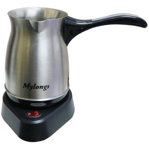 Draagbare Elektrische Koffie Pot Turkije Koffiezetapparaat Gekookt Melk Koffie Waterkoker Voor Mini Koffiezetapparaat Brouwen Thee Espresso