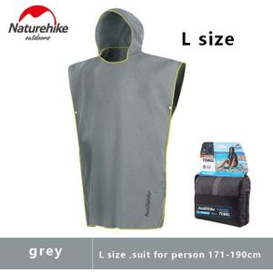 Naturehike Outdoor Volwassen Strand Handdoeken Snel Droog Hooded Veranderende Gewaad Zonnebrandcrème Mantel Badhanddoek Poncho Microfiber Surf Badpak