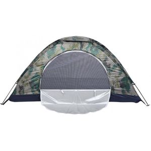 Draagbare Camping Tent Outdoor Enkele Persoon Leisure Winddicht Tent Voor Camping Vissen Klimmen Camouflage Ultralight