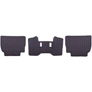 3 Stks/set Pu Lederen Autostoel Back Anti Kick Mat Cover Anti-Kind-Kick Pad Protector Voor Toyota prado Auto Interieur Accessoires