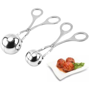 304 Rvs Gehaktbal Maker Voedsel Clip Vulling Gehaktballen DIY Vis Bal Machine Kitchen Tools