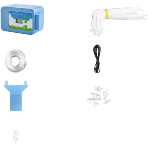 Drip Irrigatie Led Pomp Automatisch Sproeisysteem Set Plant Watering Timer Tuin Water Timer Home Office Water Irrigatie Getimede Drip