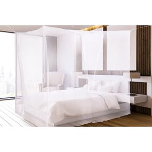 C Aventik No-See-Um Mesh Vierkante En Conische Klamboe Voor Bed 2 Keuzes, grey Kleur, Indoor & Outdoor Gebruik