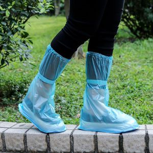 Hoge 1 Paar Regen Schoenen Laarzen Cover Waterdicht Anti-Slip Duurzaam Voor Vrouwen Mannen Outdoor DOG88