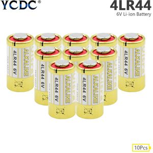 Ycdc 10Pcs 4LR44 6V 150Mah Droge Alkaline Batterij Voor Hond Opleiding Halsbanden A544 4034PX PX28A 4G13 PX28L 476A K28A L544