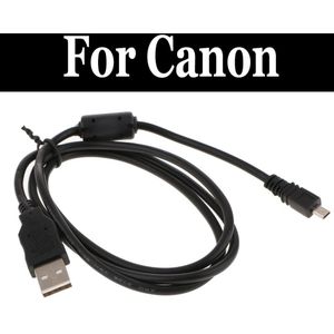 Universal Data Kabels Opladen Power Cable Cord Accessoires Onderdelen Voor canon EOS 20D 30D 40D 550D 4000D 400D DIGITALE