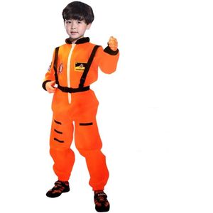 Baby Meisje Jongen Koele Vlucht Pak Kleding Kids Jongen Jumpsuit Rollenspel Astronaut Spaceman Cosplay Vlucht Ruimte Pak Kostuum