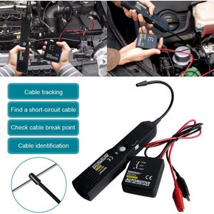 Automotive Korte Of Open Circuit Finder Tester Cable Tracer Voor Tone Lijn Meetsnoeren Auto Draad Meter EM415pro