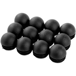 12 Ronde Tafel Stoel Been Buis Pluggen Anti Anti Plastic Insert Voeten Caps Blanking End Cap Bung Meubels Benen Stof cover Protector