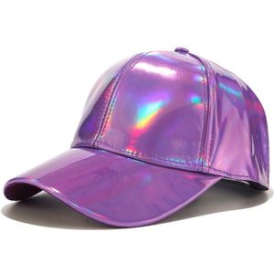 Trendy Unisex Cap Man Vrouw Goud Zilver Fonkelende Shiny Verstelbare Outdoor Zon-Proof Snapback Hoed Baseball Cap