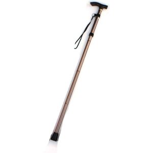 Outdoor Kruk 4 Foldedtrekking Pole T-Handvat Wandelstokken Cane Wandelstok