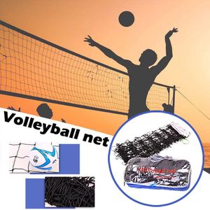 9.5 x 1m Pull The Volleyball Net Standard Game Beach Volleyball Net Sport Training Standard Badminton Net