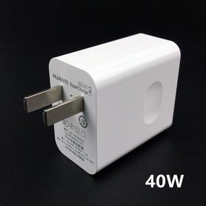 Huawei P40 Pro Lader Originele 40W Super Charge Adapter Usb Kabel Huawei Nova 5 T 6 7i P20 P30 pro P40 Lite Mate 20x X Xs 30 Pro