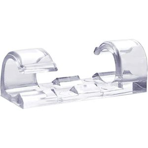 Lijn Vaste, Draad Organisator, Zelfklevende Desktop Klem, Trimmer, Klem, Wire Management 40 Packs, Transparante Clip Cnim