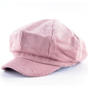 TQMSMY Unisex Achthoekige hoed mannen herfst corduroy stof gorras planas mannen Krantenjongenspet vrouwen effen kleur hoeden voor mannen baretten