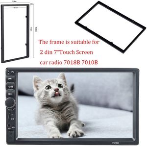 Plastic Frame Voor Universele 2 Din Hd 7 "Touch Screen MP4/MP5 Autoradio Speler 7010B 7018B Installatie accessoires Auto Interieur