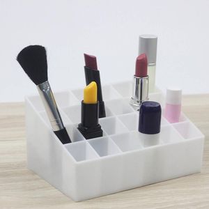 24 Grid Lipstick Houder Plastic Cosmetische Organisator Lipsticks Display Rack Draagbare Make Storage Box