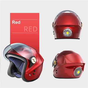 Motorhelm Smart Bluetooth Compatibel Off-Road Helmen Fiets Vintage Stijl Elektrische Auto En Motorcross Fan Zonne-energie Opladen