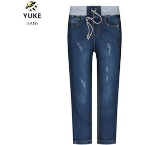 YUKE Jongen, jeans Mode Elastische Band Slim Fit Casual Jeans mannen Stretch Rechte Jeans kinderen Jeans 1-5 Leeftijd m13947