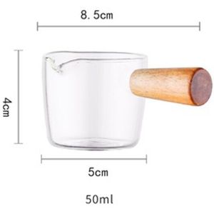 Melkkan Glas Smaak Schotel Koffie Mini Melk Cup Hand-Draw Saus Schotel Japanse Stijl Glas Saus Azijn Snack plaat Servies