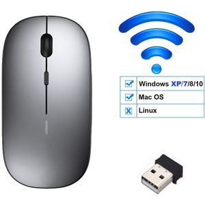 Anmck Bluetooth Draadloze Stille Muis Voor Computer Oplaadbare Mini Magic Bluetooth Usb Draadloze Muis Voor Laptop Pc Xiaomi