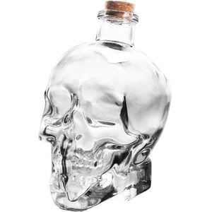 Skull Glas Whisky Wodka Wijn Kristallen Fles Geesten Kopjes Transparant Wijn Drinkbekers Bar Thuis 80/180/380Ml